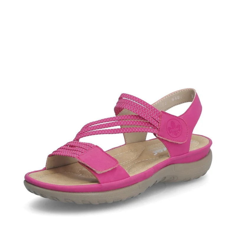 Rieker Damenmode-Sandale – Rosa