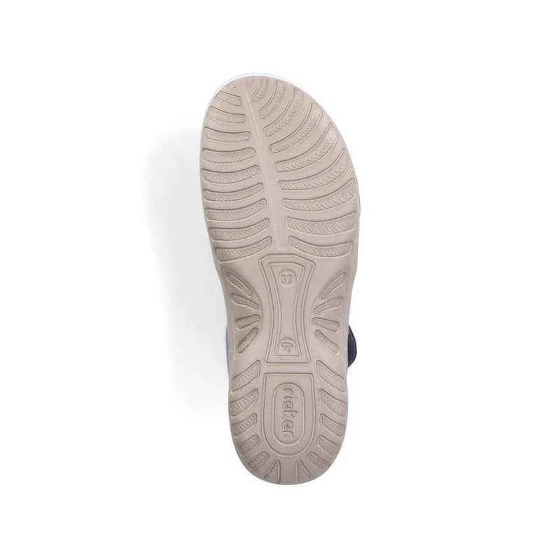 Rieker Damenmode-Sandale – Blau