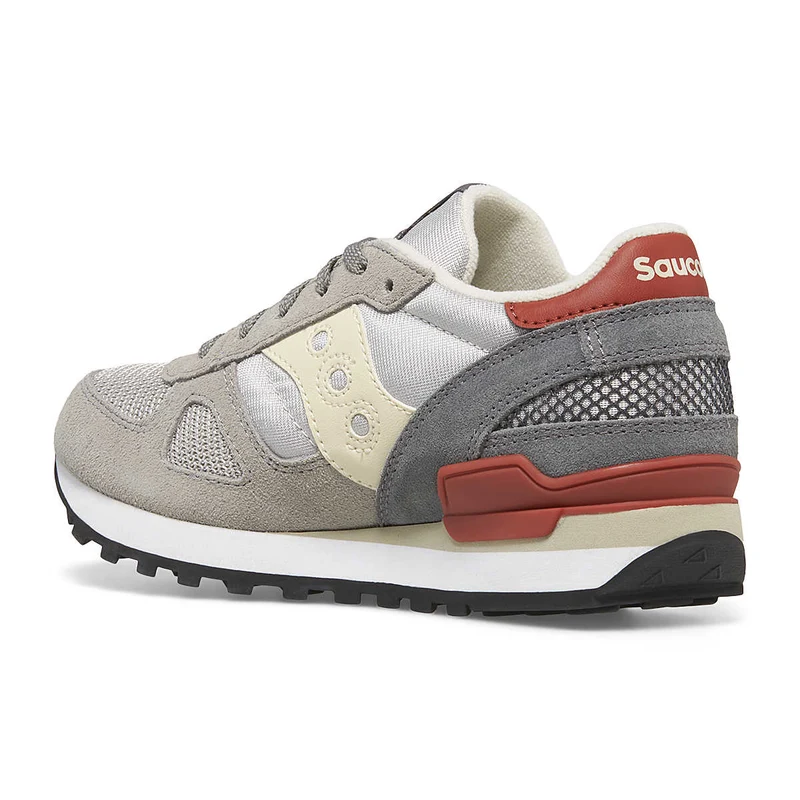 Saucony Kinder Shadow Original Trainer – Grau / Rot