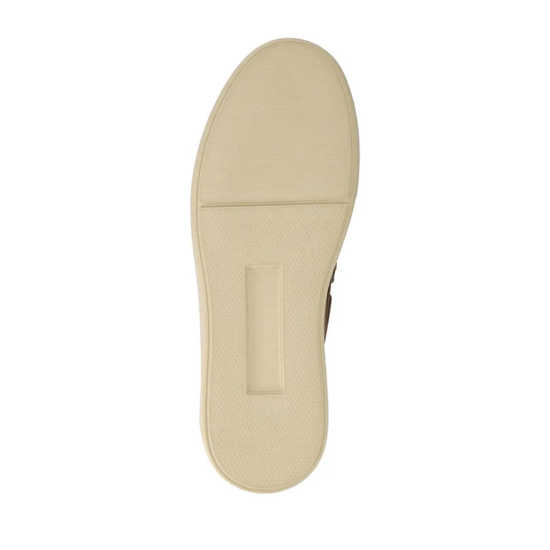 Leather Slip-On Shoes - OZIL41001 / 327 134 - Beige