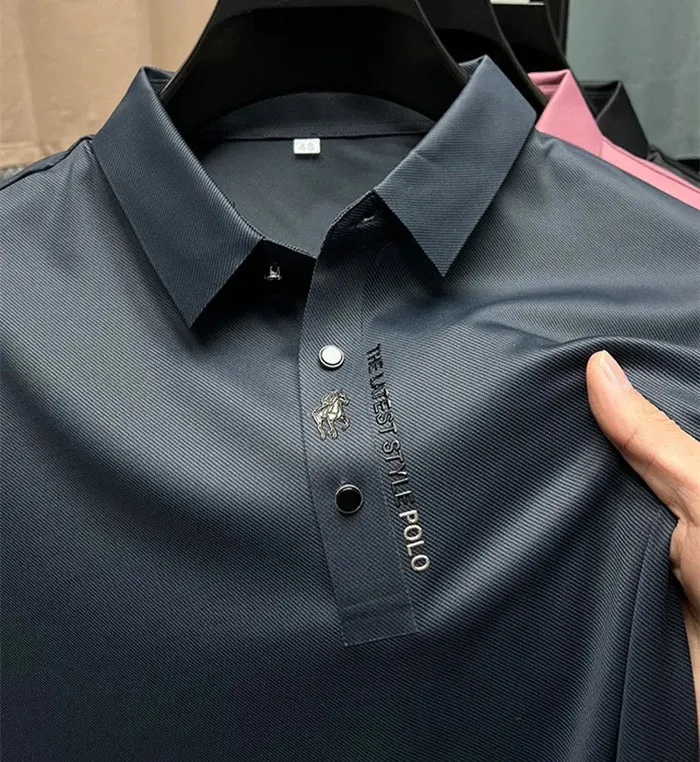 Polo da uomo | Design elasticizzato senza pieghe