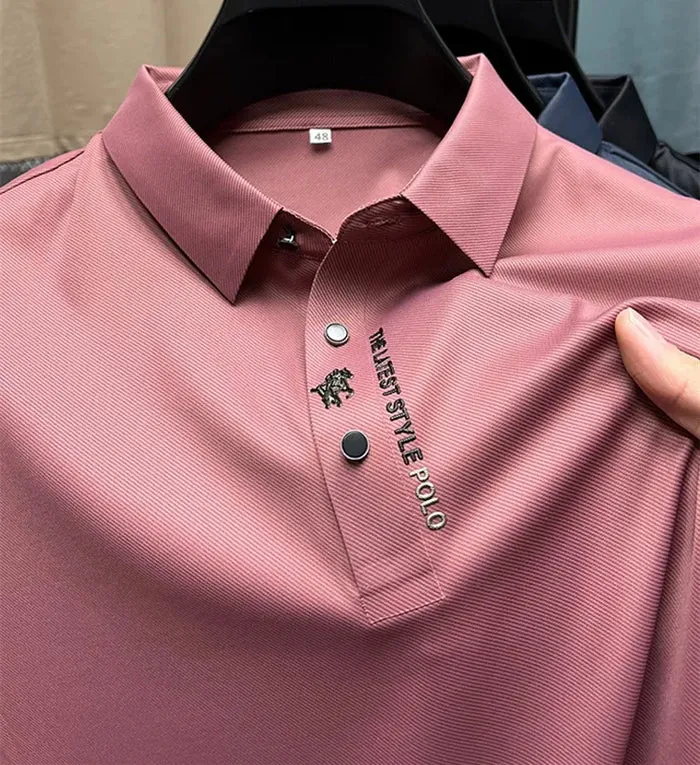 Polo da uomo | Design elasticizzato senza pieghe