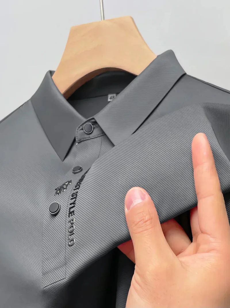 Polo da uomo | Design elasticizzato senza pieghe