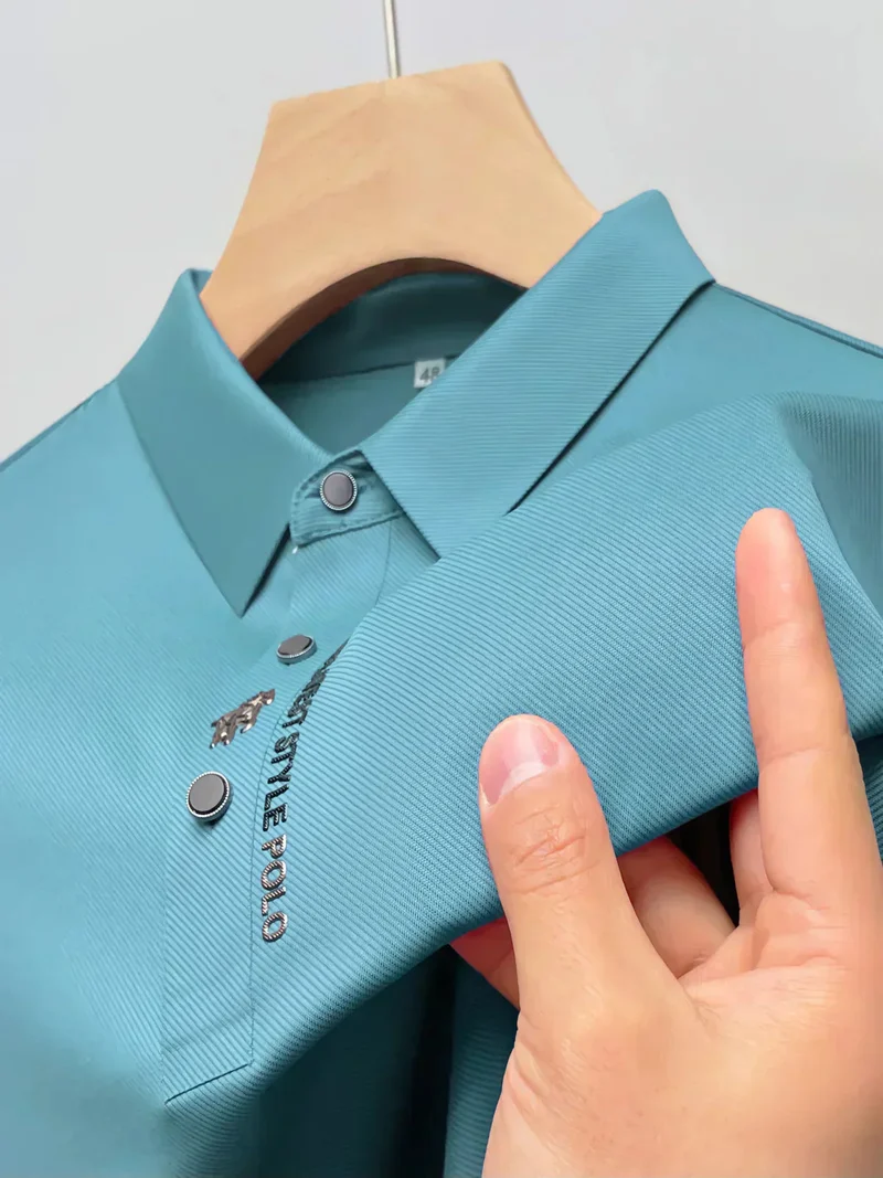 Polo da uomo | Design elasticizzato senza pieghe