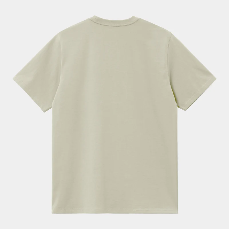 Carhartt WIP Herren-Kurzarm-T-Shirt mit Schriftzug – Beryl