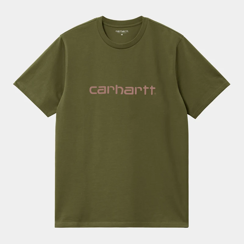 Carhartt WIP Kurzarm-T-Shirt mit Schriftzug für Herren – Dundee