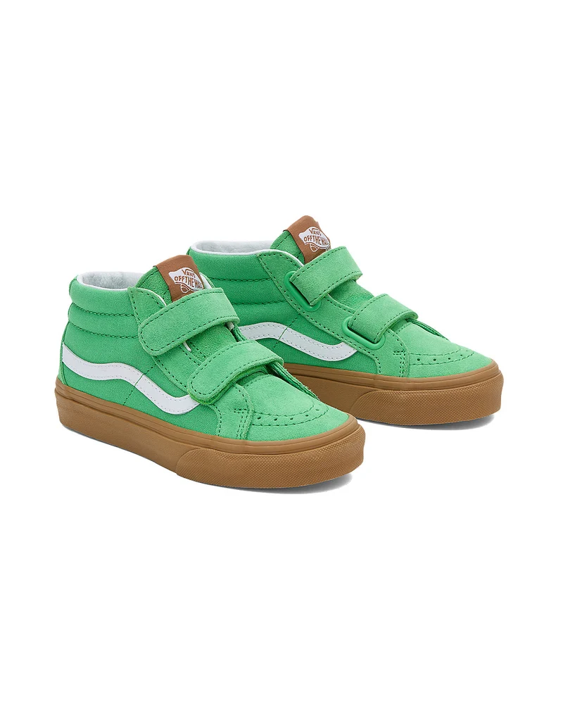 VANS Sk8-Mid Reissue V-Turnschuhe für Kinder – Gummigrün