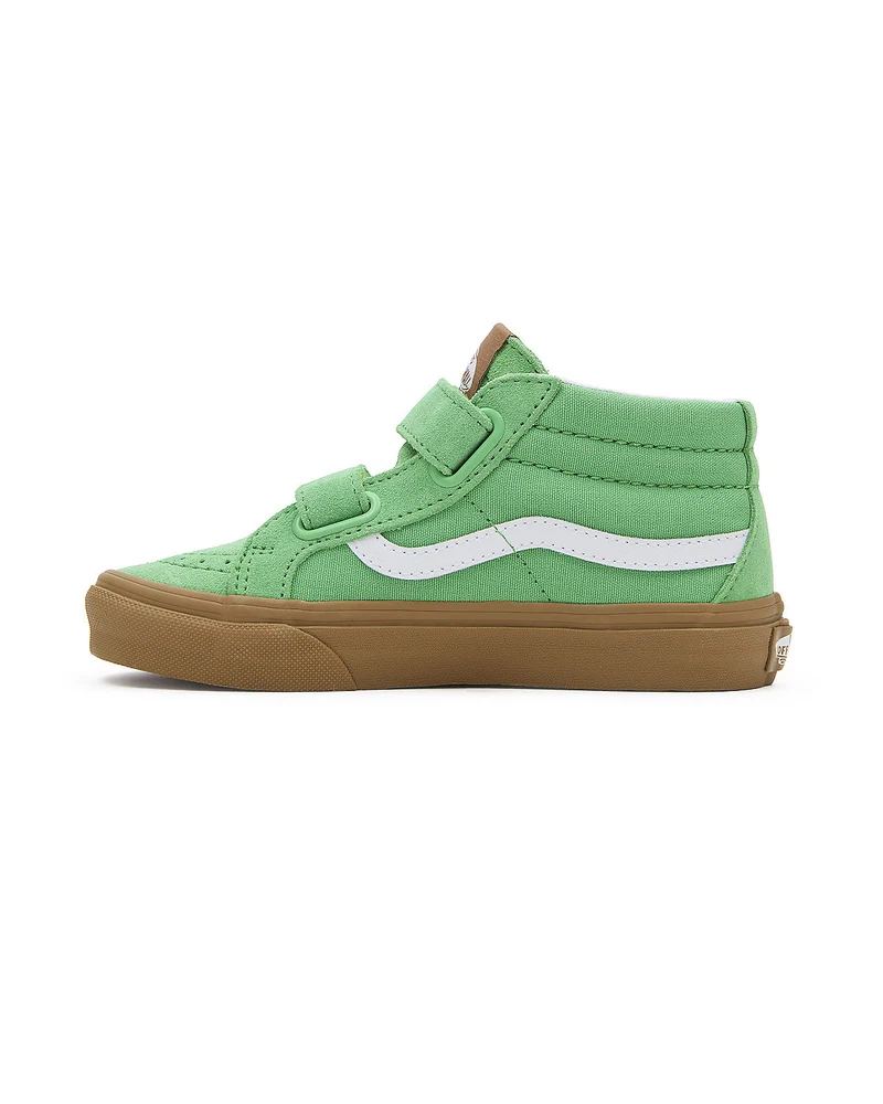 VANS Sk8-Mid Reissue V-Turnschuhe für Kinder – Gummigrün