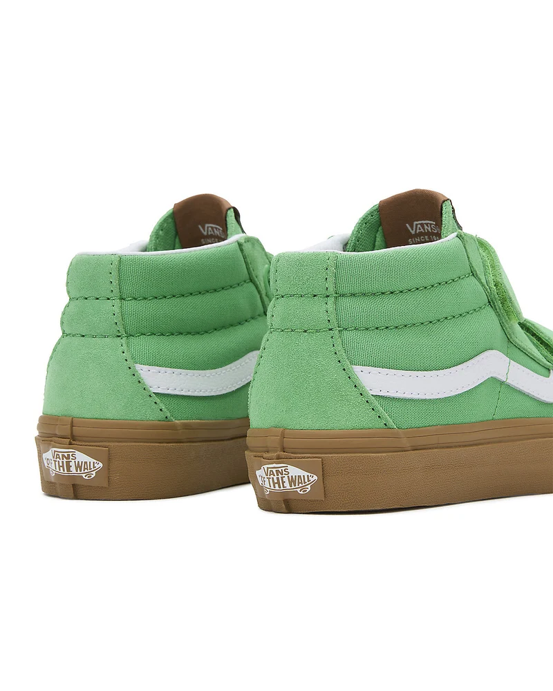 VANS Sk8-Mid Reissue V-Turnschuhe für Kinder – Gummigrün