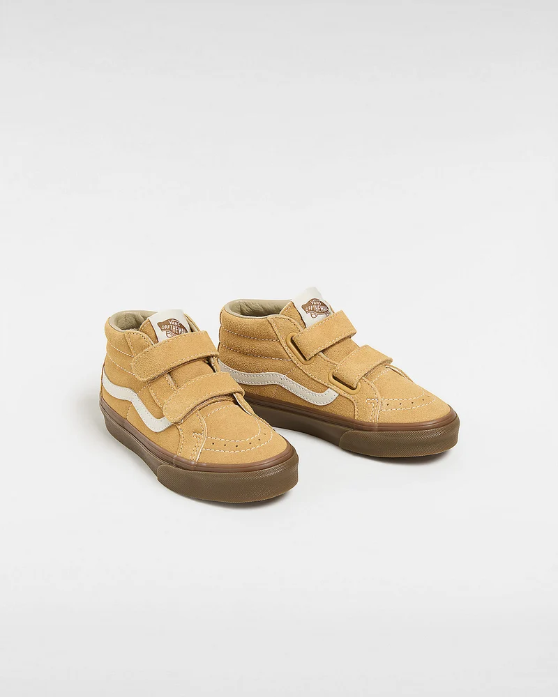 VANS Kinder Sk8-Mid Reissue V Trainer – Gum Antelope Brown