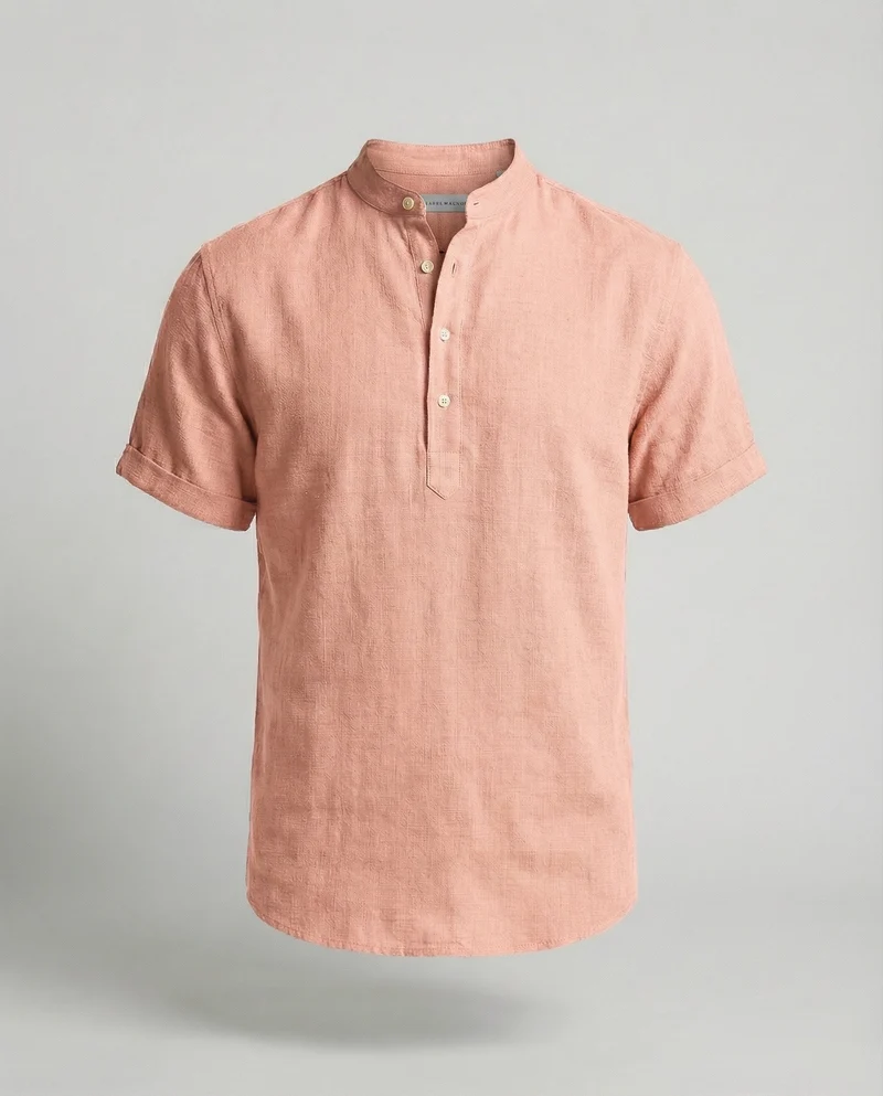Polo da uomo con scollo a V | Maglia casual a manica corta