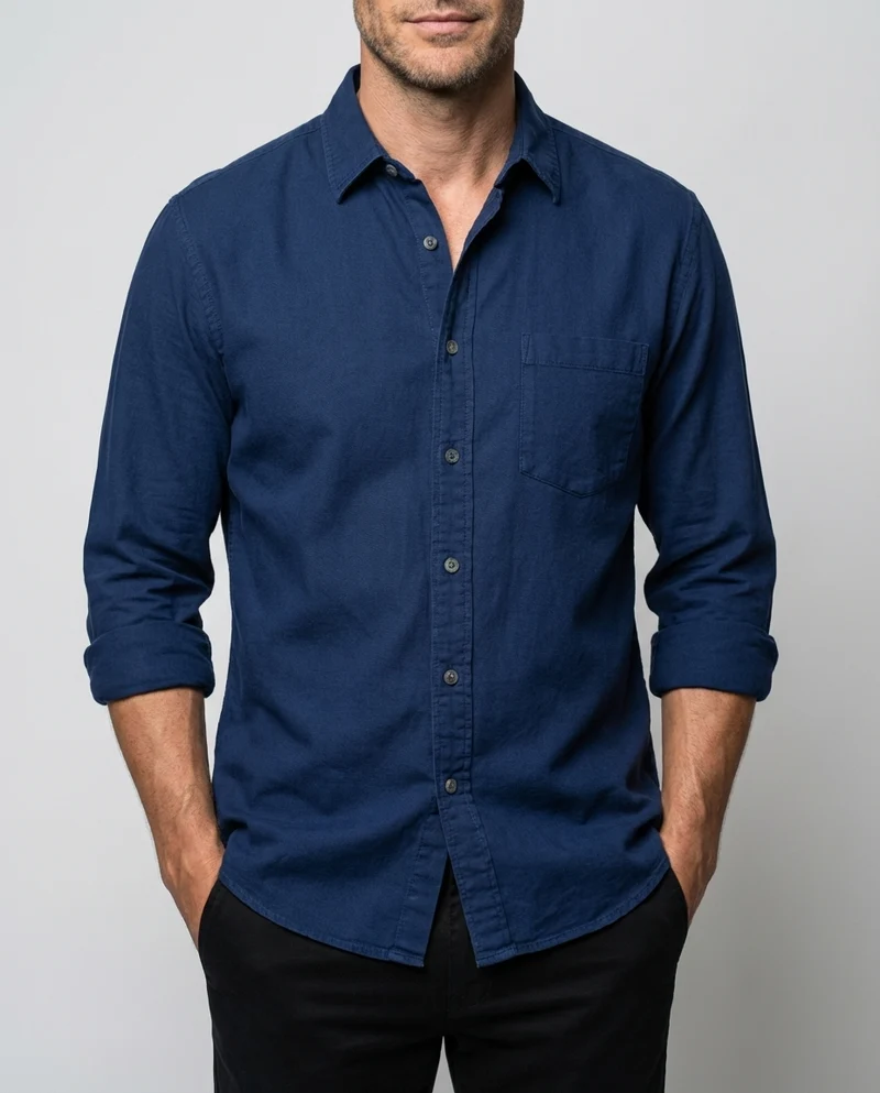 Vicente | Camicia casual da uomo a manica lunga