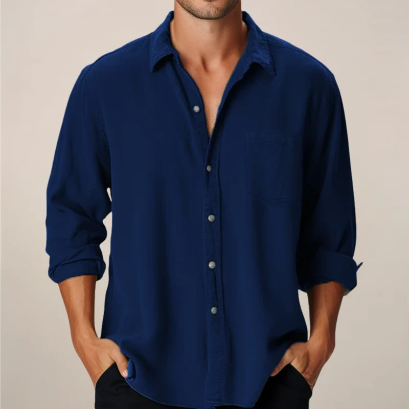 Vicente | Camicia casual da uomo a manica lunga