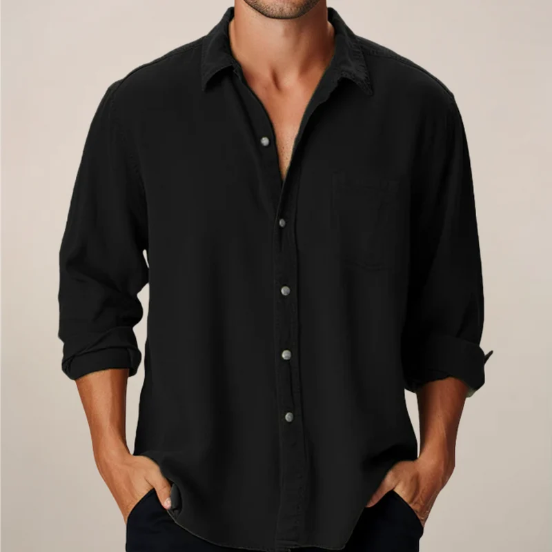 Vicente | Camicia casual da uomo a manica lunga