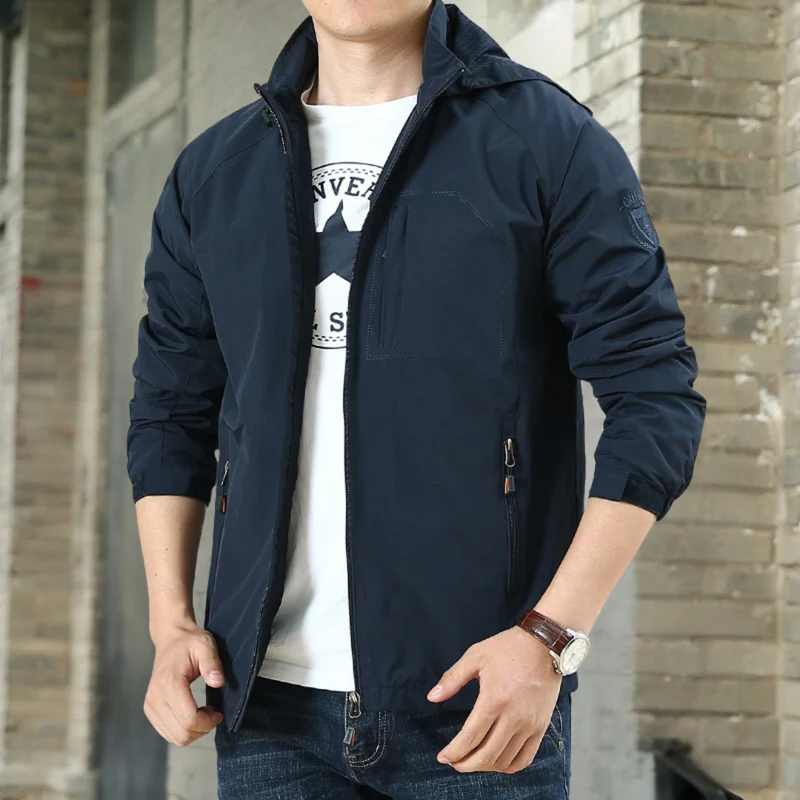 Giacca da mezza stagione da uomo | giacca casual leggera Regular Fit