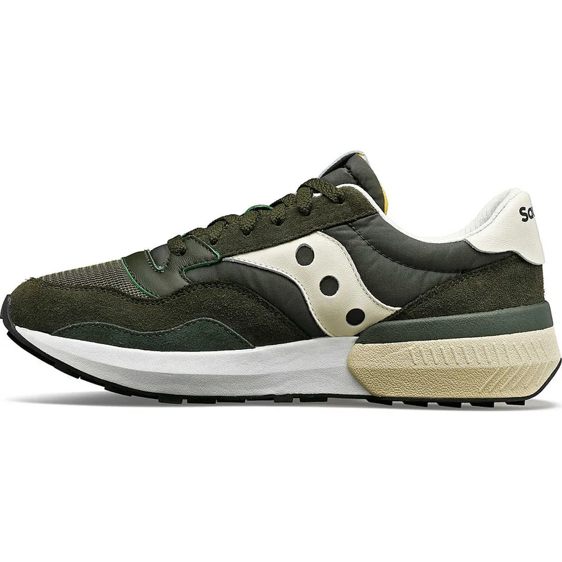 Saucony Herren Jazz NXT Trainer – Grün / Creme