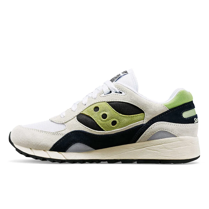 Saucony Herren Shadow 6000 Trainer – Weiß / Grün