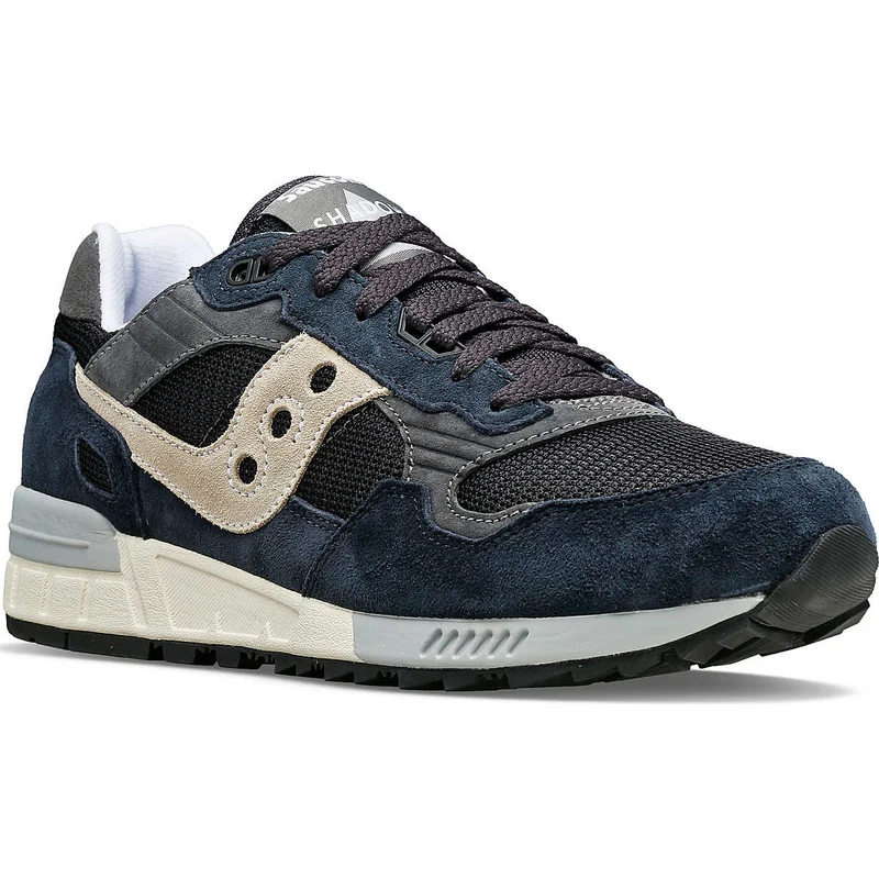 Saucony Herren Shadow 5000 Trainer – Marineblau/Grau
