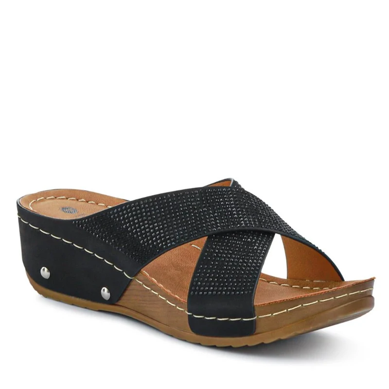 Chunky Sole Mules - BAIZH41015 / 327 099 - Black