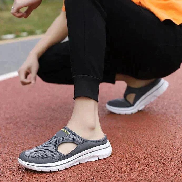 Ciabatte in mesh da donna | Slip-on con aperture laterali