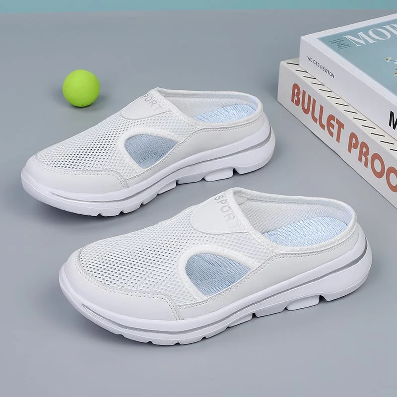 Ciabatte in mesh da donna | Slip-on con aperture laterali