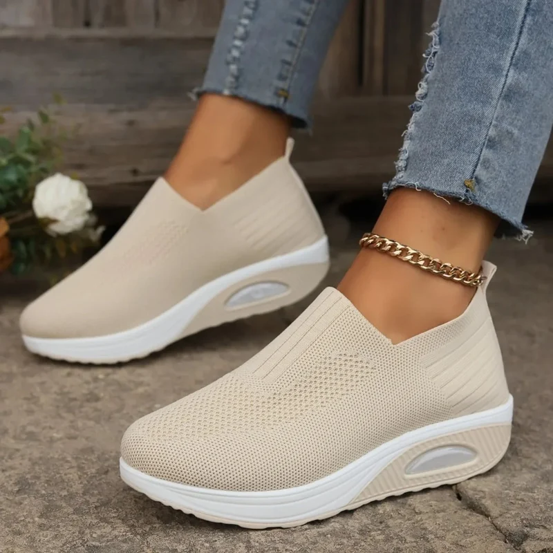 Sneaker ortopediche donna slip-on | Scarpe da tempo libero comode – Ella