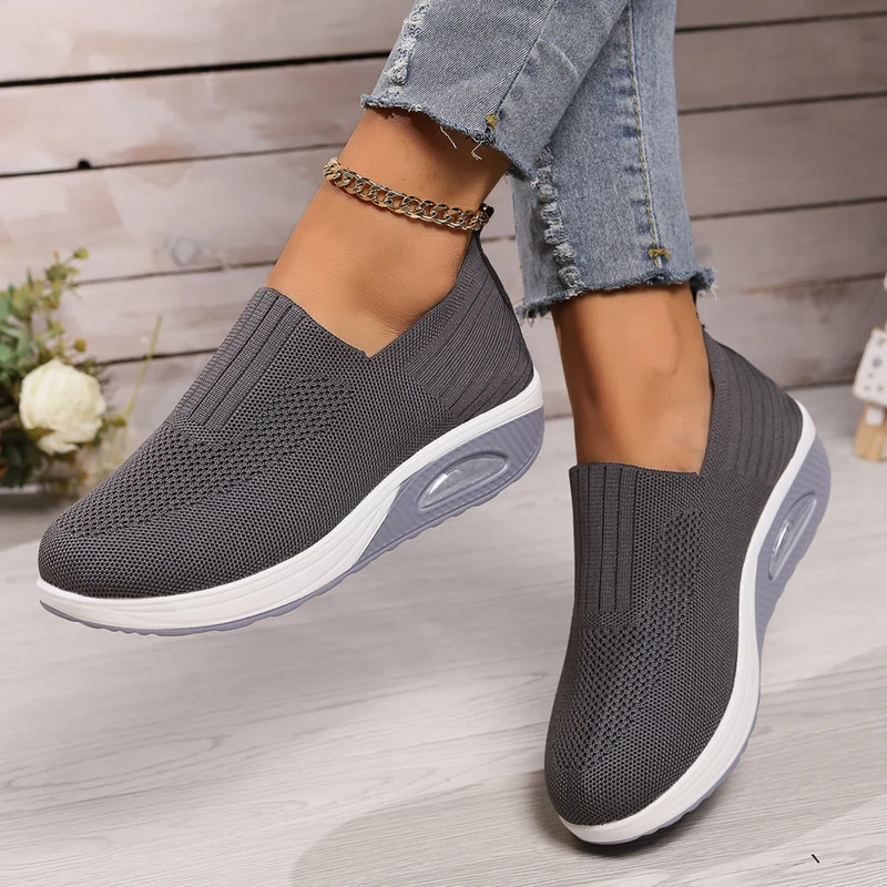 Sneaker ortopediche donna slip-on | Scarpe da tempo libero comode – Ella