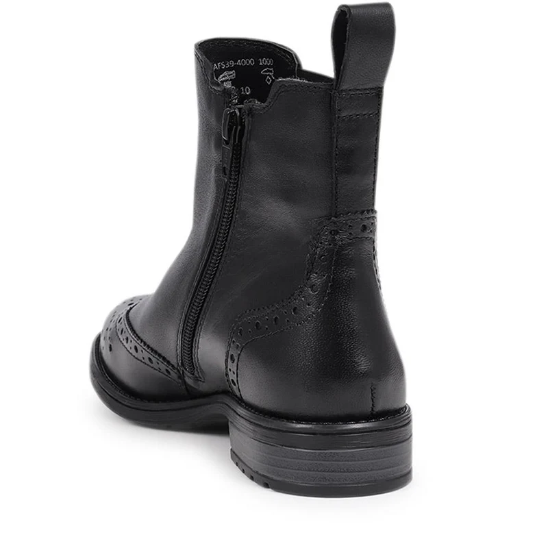 Wingtip Chelsea Boots - BUG40510 / 325 718 - Black