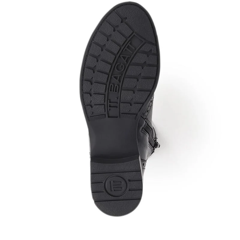 Wingtip Chelsea Boots - BUG40510 / 325 718 - Black
