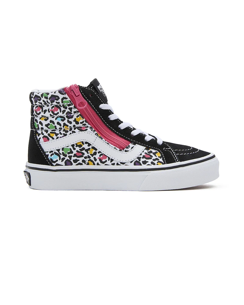 VANS Kinder SK8-Hi Reissue Animal Pop Trainer – Schwarz
