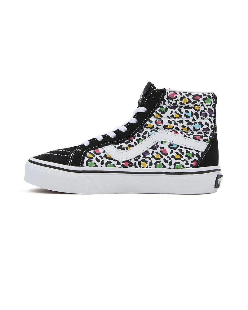 VANS Kinder SK8-Hi Reissue Animal Pop Trainer – Schwarz
