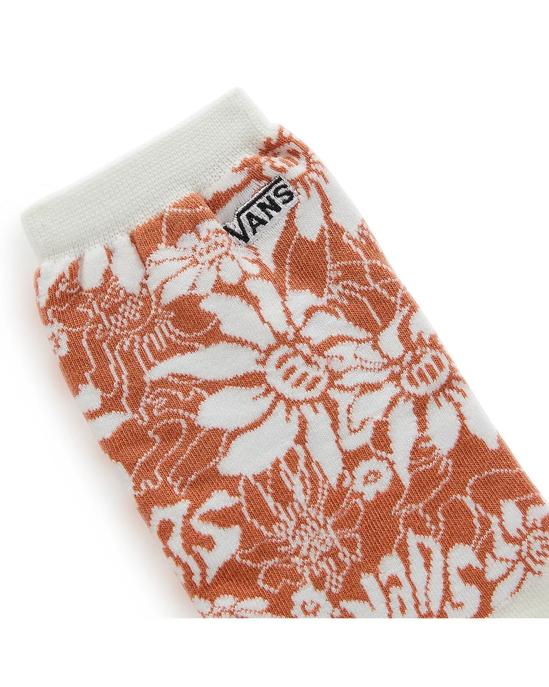 VANS Herbstblatt-Ticker-Socken für Kinder (1 Paar) – Orange