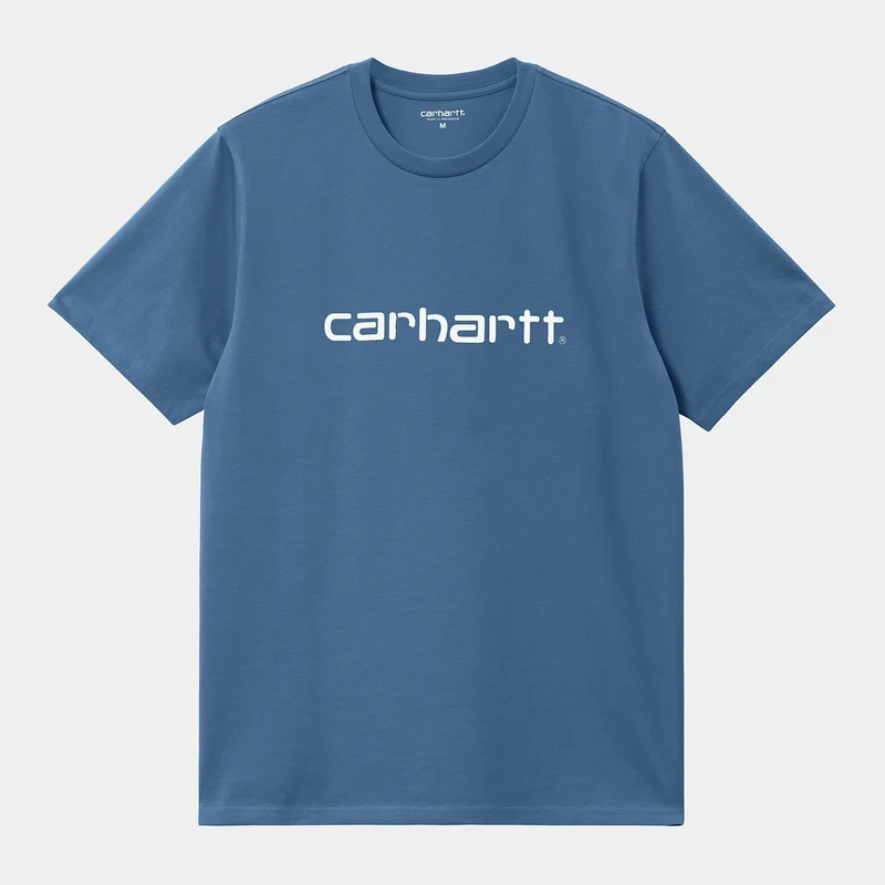 Carhartt WIP Herren-Kurzarm-T-Shirt mit Schriftzug – Sorrent
