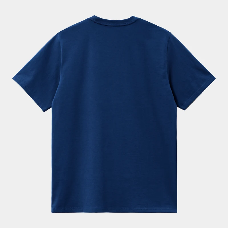 Carhartt WIP Herren-Kurzarm-T-Shirt mit Schriftzug-Stickerei – Elder