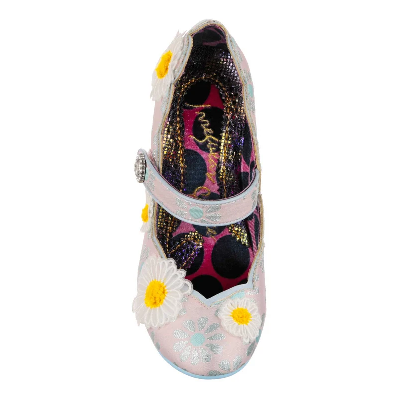 Irregular Choice Daisy Darling High Heel für Damen – Blassrosa