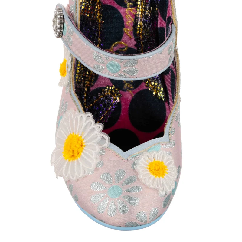 Irregular Choice Daisy Darling High Heel für Damen – Blassrosa