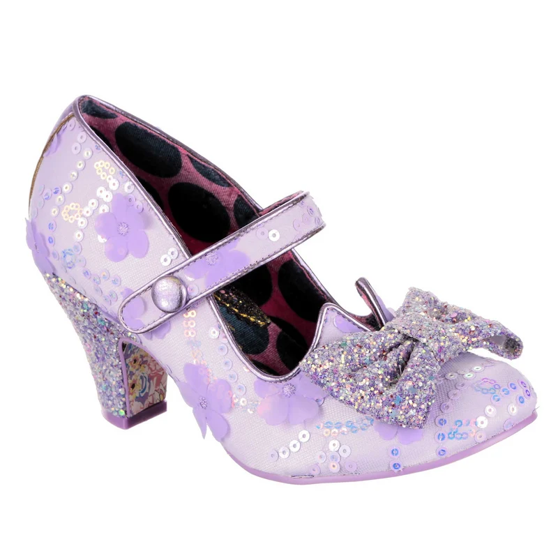 Irregular Choice Damen Piccolo High Heel - Blasslila