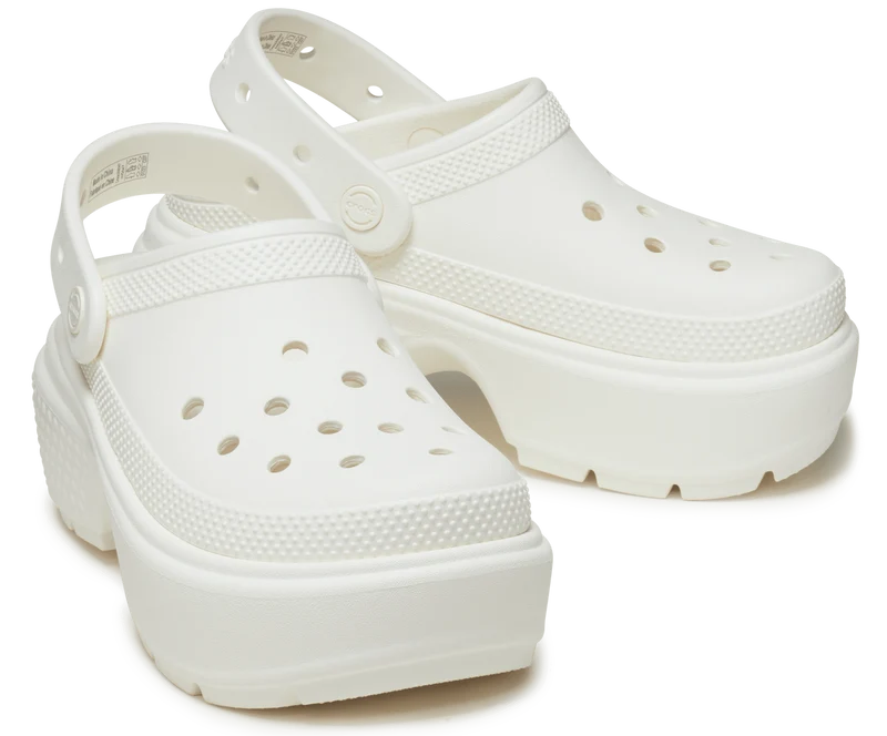 CROCS Unisex Stomp Clog – Kreide