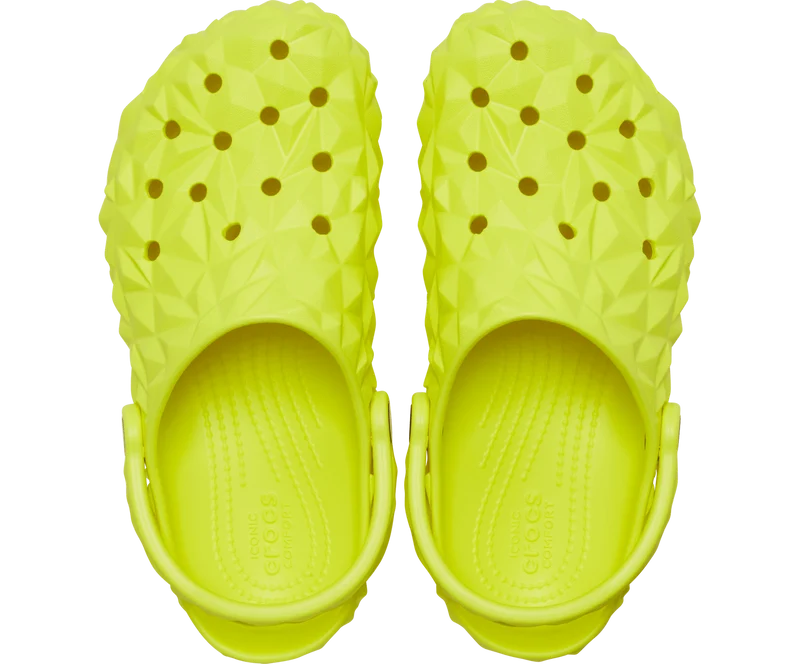CROCS Klassischer Unisex-Clog mit geometrischem Muster – Acidity