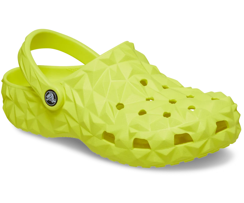 CROCS Klassischer Unisex-Clog mit geometrischem Muster – Acidity