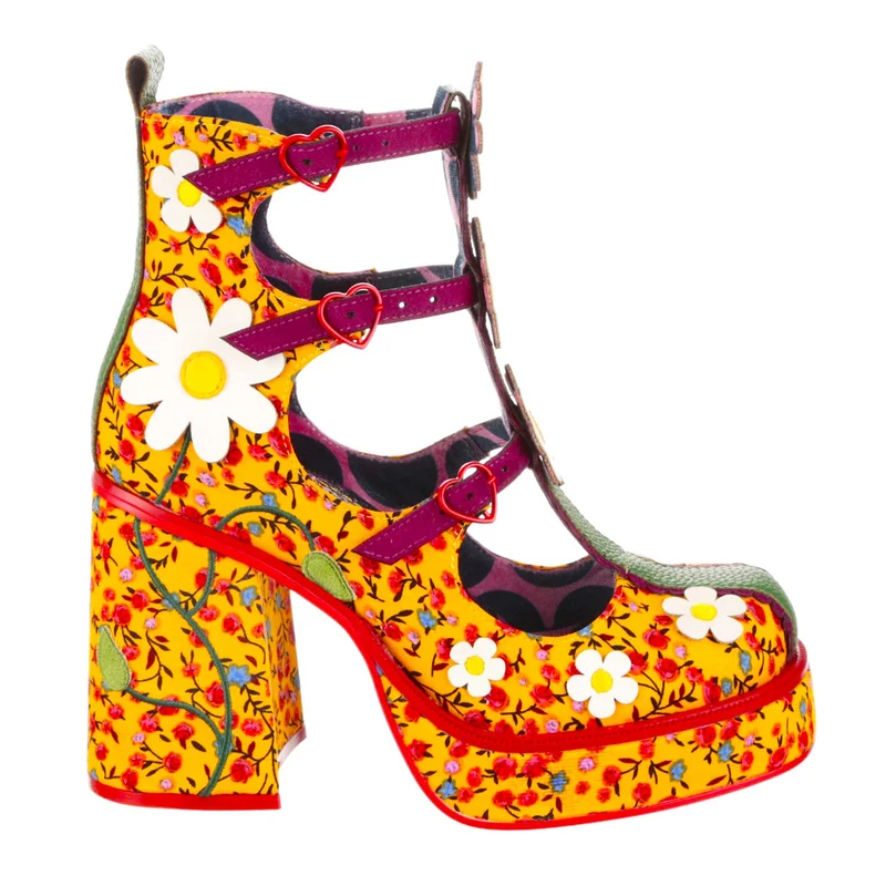 Irregular Choice Damen Sunny Hunny Boot - Gelb