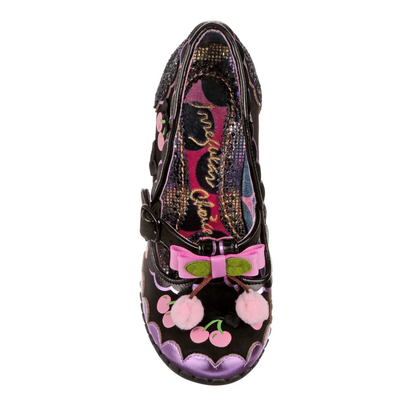 Irregular Choice Damen Cherry Cheer High Heel - Schwarz