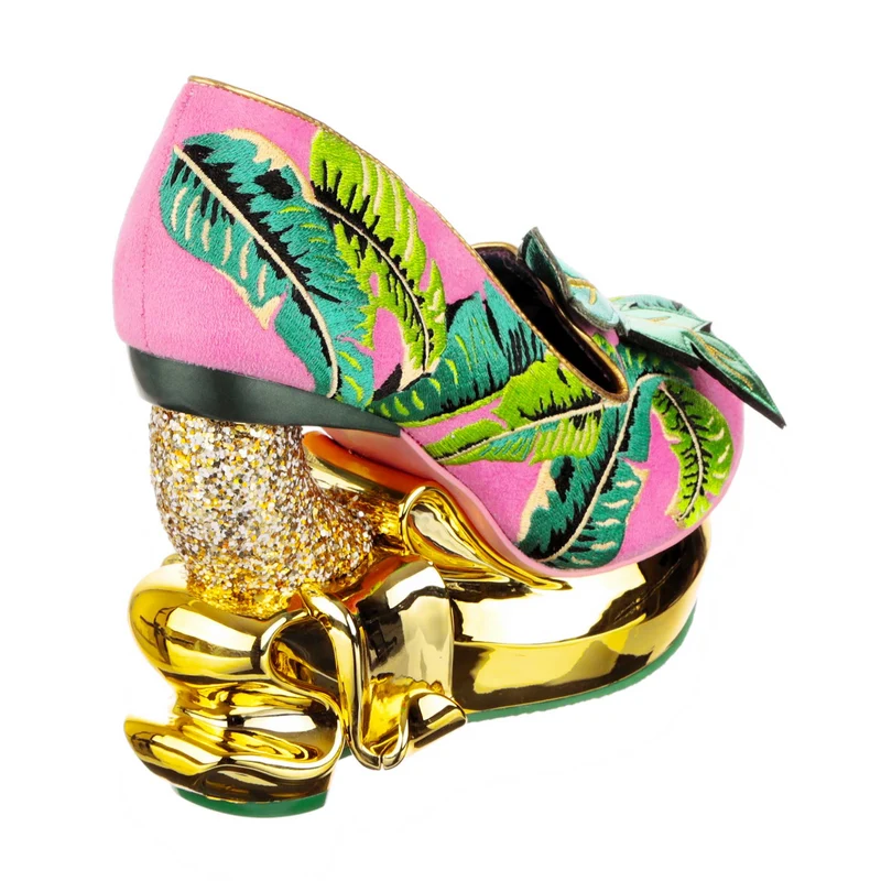 Irregular Choice Furchtbar ansprechender High Heel für Damen – Rosa