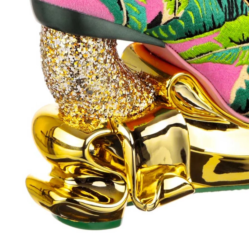 Irregular Choice Furchtbar ansprechender High Heel für Damen – Rosa