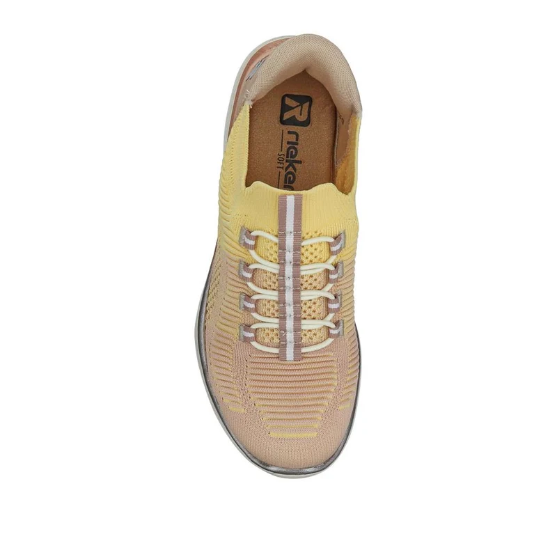 Memory Foam Slip-On Trainers - RKR41501 / 326 817 - Yellow