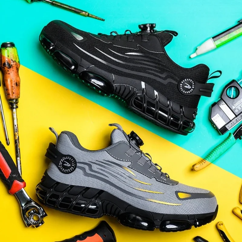 Scarpe antinfortunistiche S3 con puntale in acciaio | scarpe da lavoro uomo leggere e antiscivolo