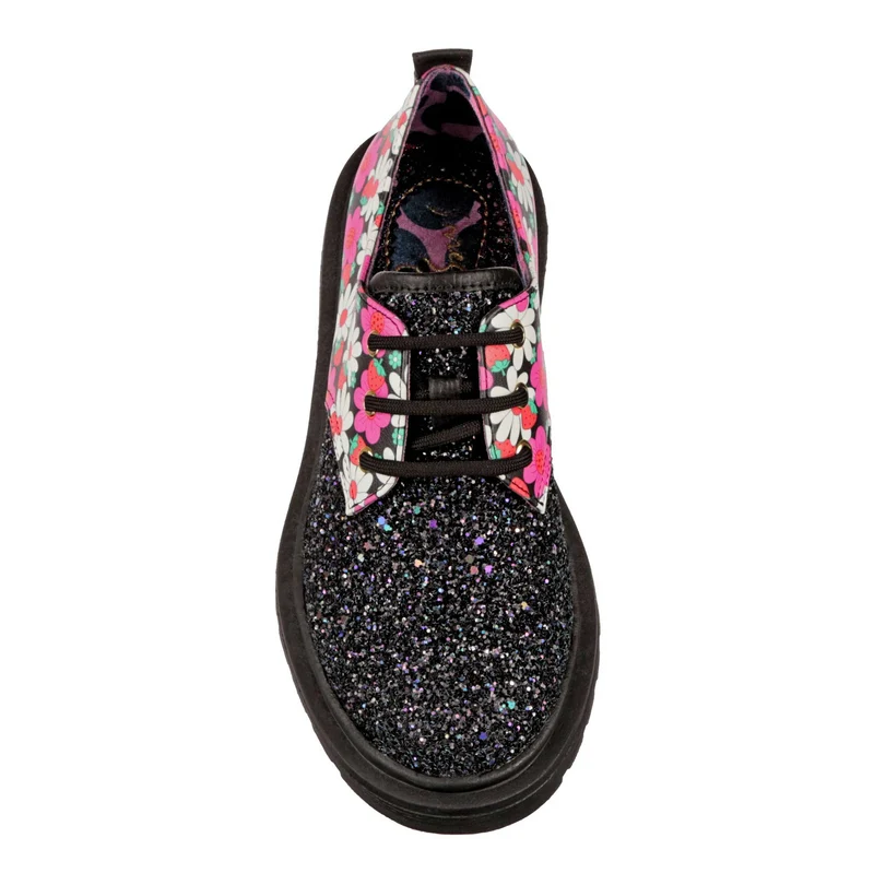 Irregular Choice Toasty Loaf-Schuh für Damen – Schwarz