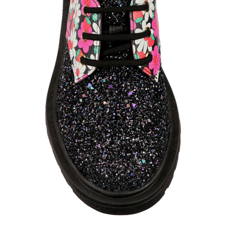 Irregular Choice Toasty Loaf-Schuh für Damen – Schwarz