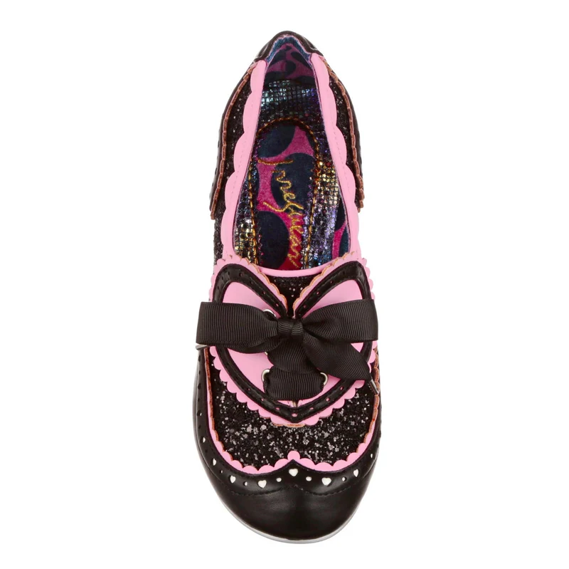 Irregular Choice Damen Jazz Cat High Heels – Schwarz