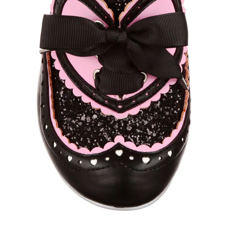 Irregular Choice Damen Jazz Cat High Heels – Schwarz
